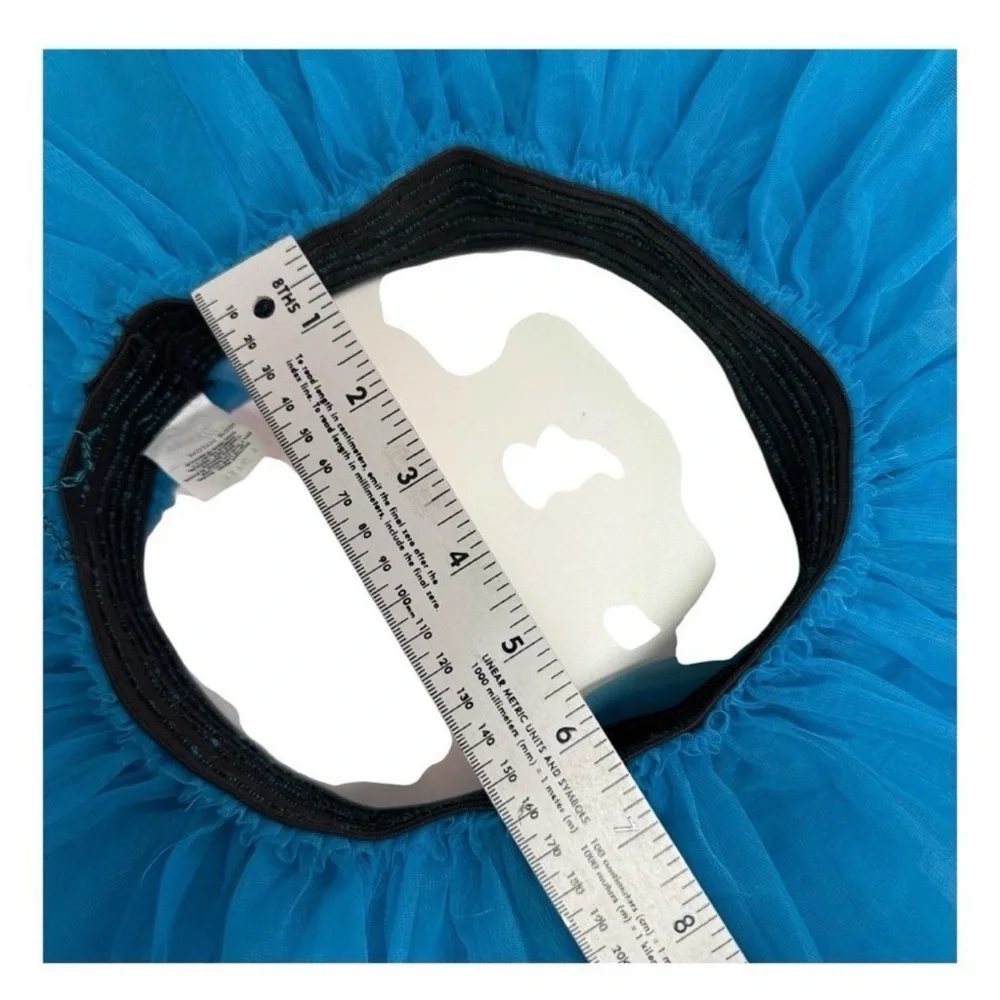 Blue Dog Tutu Costume and Matching Birthday Crown